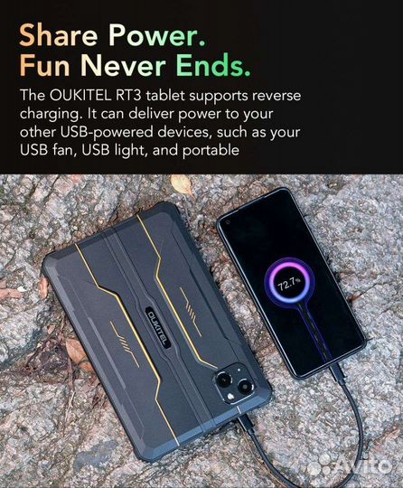 Планшет защищённый новый IP69K