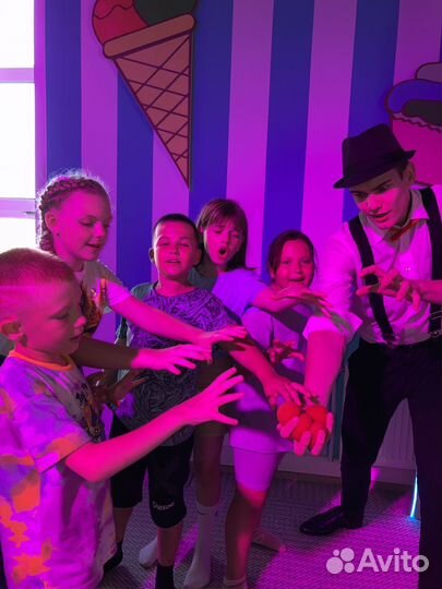 Фокусник на детские праздники аниматоры фокус