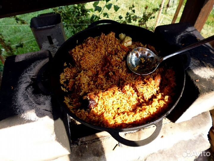 Чугунный казан