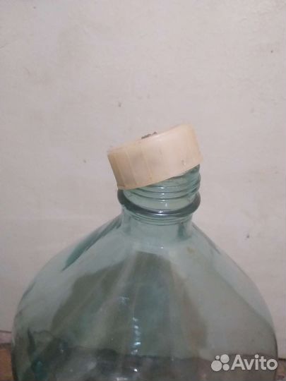 Бутыль 20 литров для вина толстое стекло