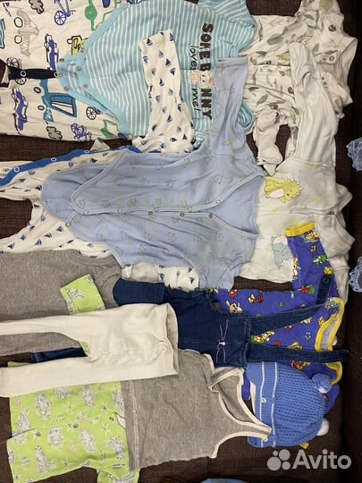 Детские вещи пакетом для мальчика 3-6 месяцев