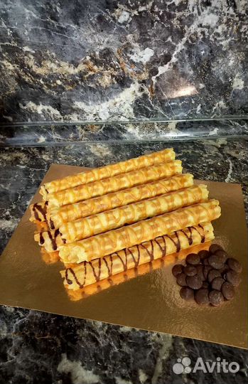 Вафельные трубочки