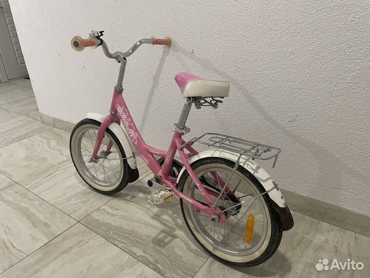 Велосипед novatrack girlish line 16 розовый