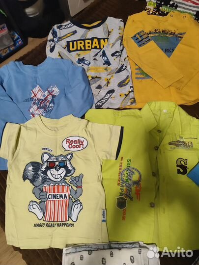 Вещи на мальчика 4-5 лет. Пакетом