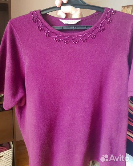 Кардиган с кофточкой