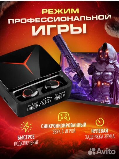 Беспроводные наушники TWS новые