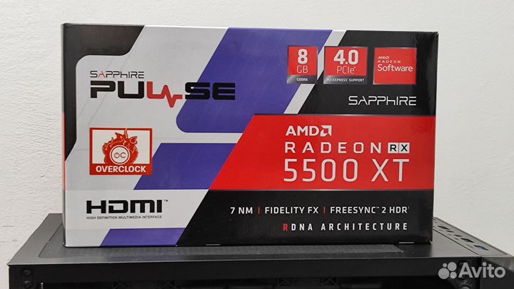 Sapphire RX5500XT 8Gb