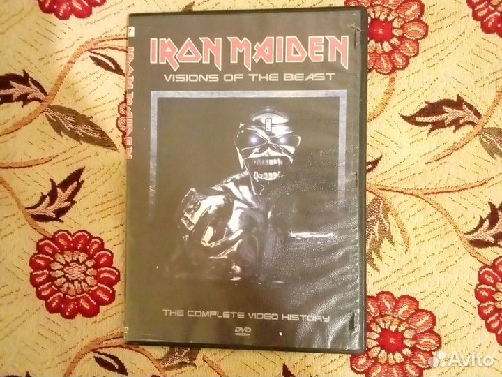 DVD диски с концертами и клипами (рок, метал)
