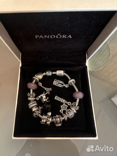 Браслет и шармы Pandora