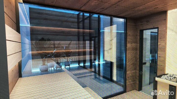 Двери из закаленного стекла