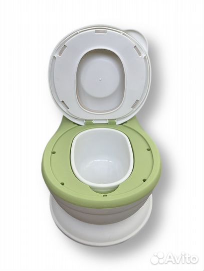 Детский горшок унитаз музыкальный