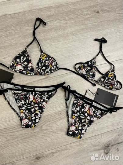 Купальник новый на пломбе Dsquared2 8 и 10 л