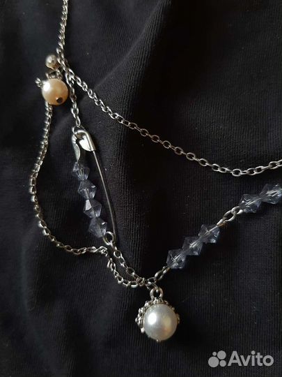 Колье ожерелье ручной работы