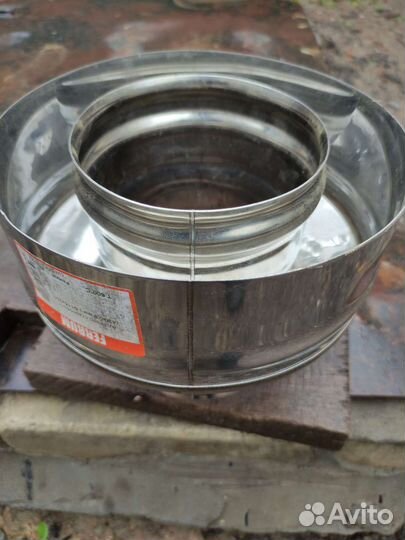 Адаптер стартовый для сендвич дымохода