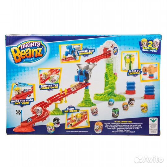 Трек Ударный заезд (бобы и мини трек в комплекте)