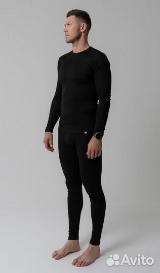 Термобелье Nordski Warm, Black NSM370100