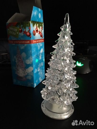 Мерцающий сувенир елка