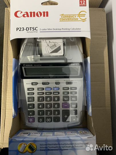 Калькулятор печатающий Canon P23 dtsc