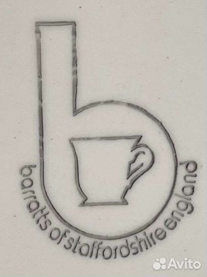 Декоративная тарелка от Barrats of Staffordshire