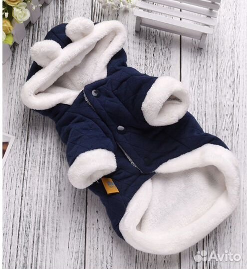 Теплая толстовка собаке