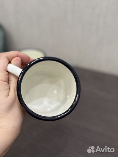 Эмалированная кружка 250мл крот