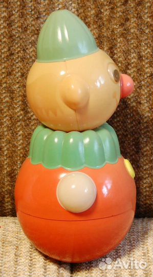 Неваляшка кукла игрушка.ссср