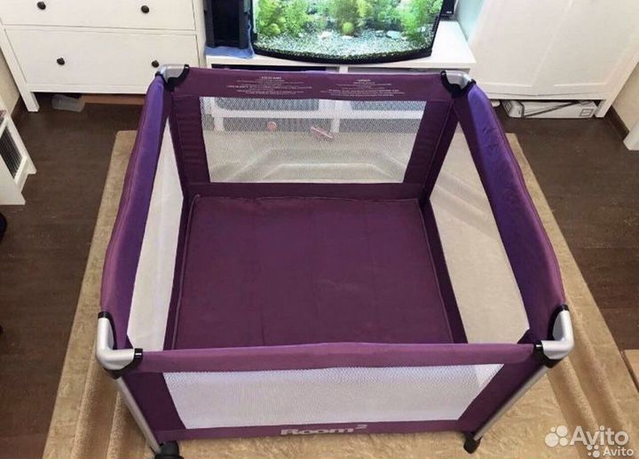 Детский манеж Joovy Room 2 фиолетовый