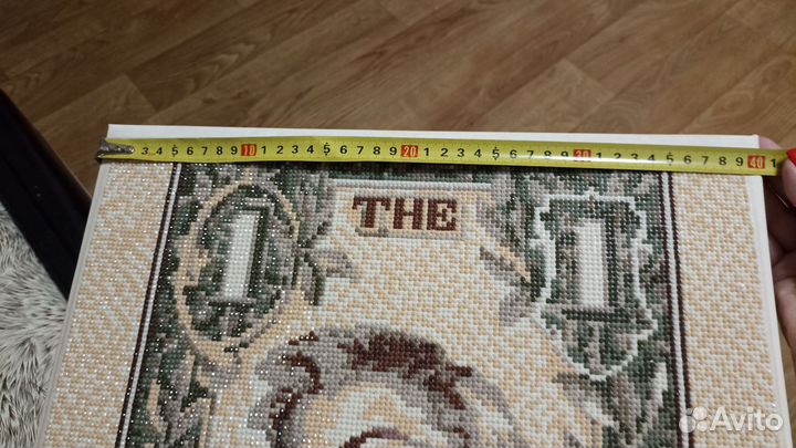 Готовая картина из алмазной мозаики