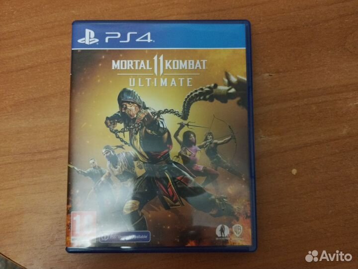 Mortal Kombat 11 ultimate ps4 диск русская версия