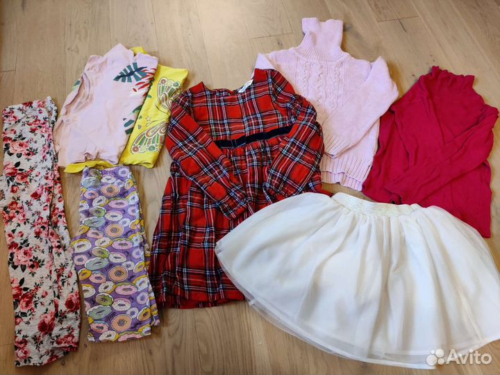 Пакет одежды для девочки 110-122