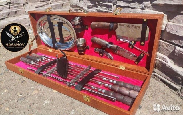 Шашлычный набор подарочный