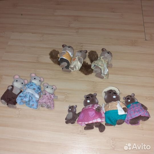 Семейки Sylvanian families,Li'l Woodzeez