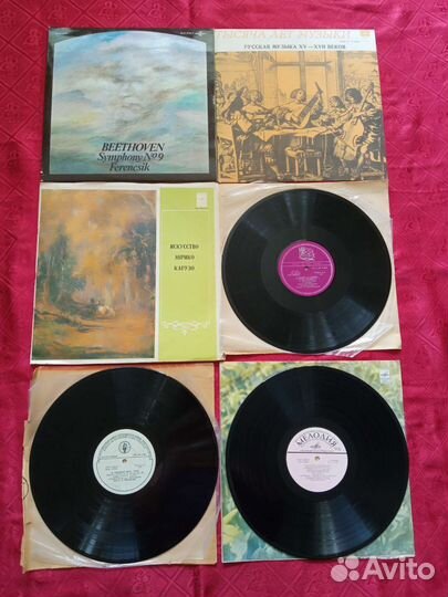 Пластинки орган, классическая музыка