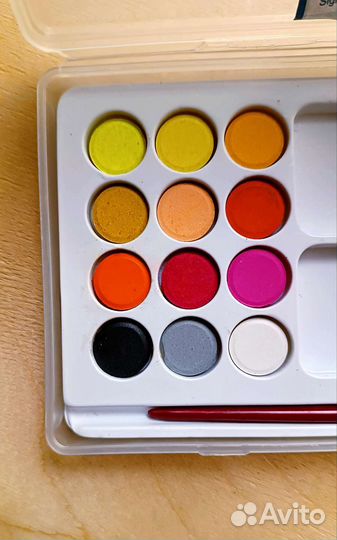 Набор акварельных красок 24 цвета Индия