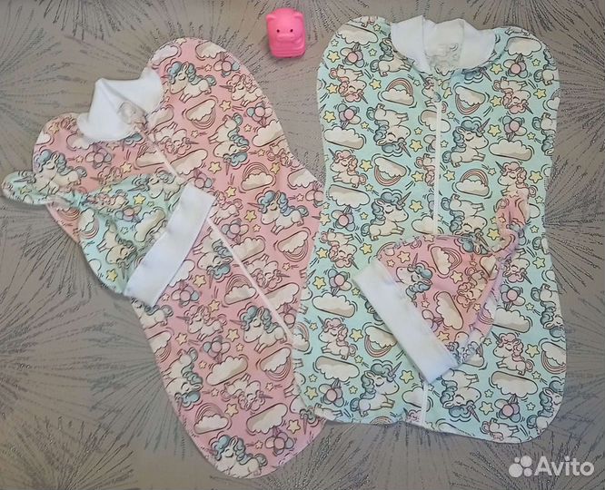 Пеленка кокон на молнии