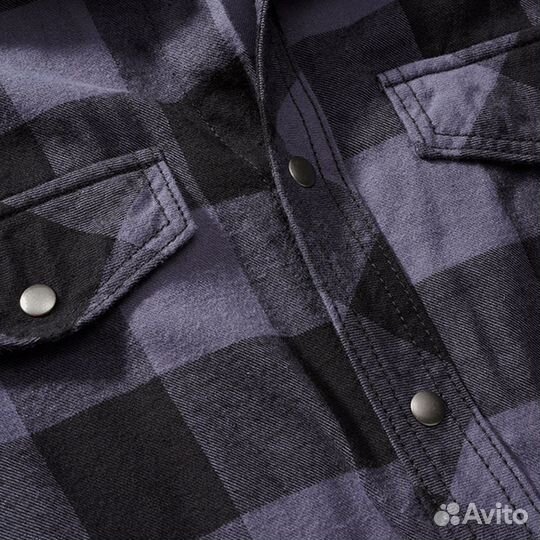 Brandit Check Shirt Sleeveless black/gray