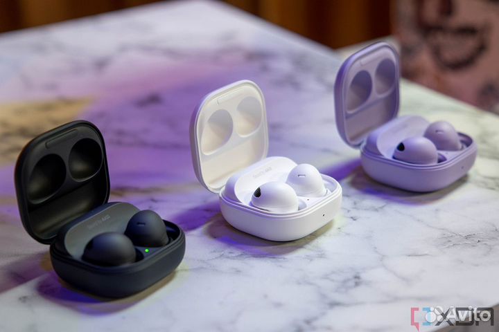 Samsung galaxy Buds 2 Pro Чёрный/Белый/Фиолетовый