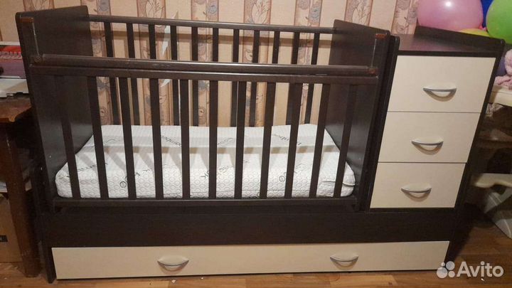 Кроватка трансформер