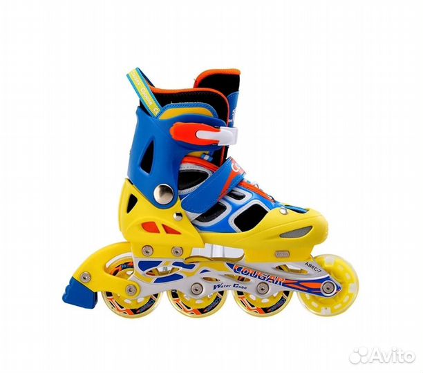 Роликовые коньки cougar раздвижные 30-33