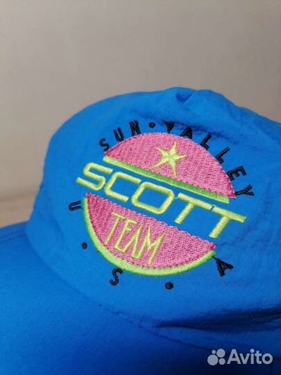 Scott велосипедная кепка винтаж