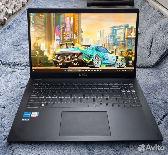 Мощный ноутбук MSI 10-ядер/8озу/256ssd