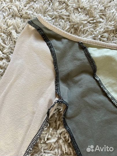 Кофта топ на одно плечо