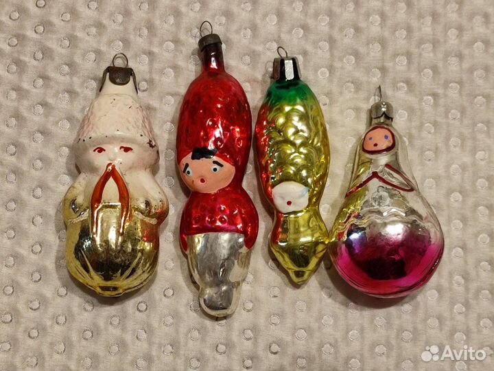 Елочные игрушки СССР