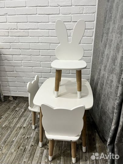 Столы и стулья б/у детские