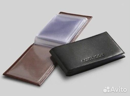 Визитница Befler V.30.-1.black 40визит.кожа Россия