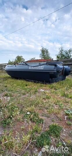 Комплект лодка Флагман дк320 мотор hidea 5