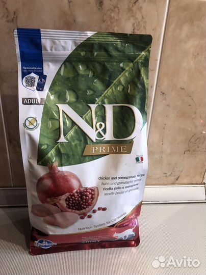 Корм сухой беззерновой для взрослых кошек Farmina