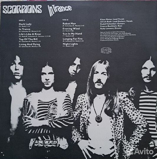 Scorpions - In trance (Винил, LP)