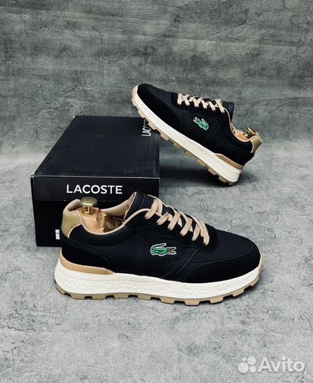 Кроссовки lacoste мужские натуральные