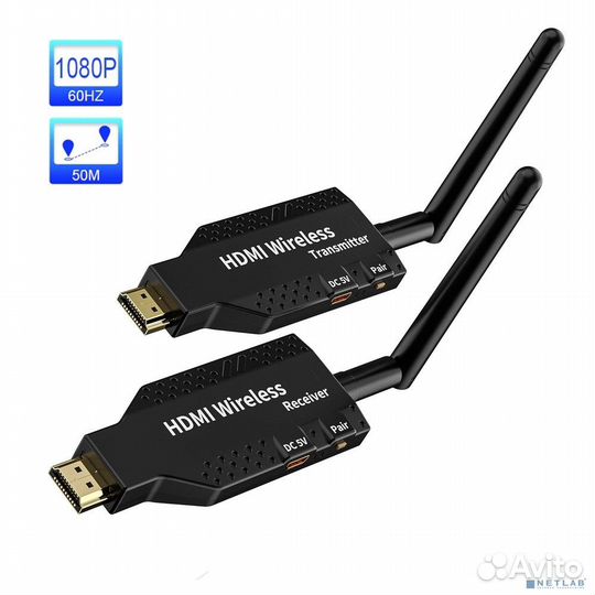 Orient VE056, WiFi hdmi Extender (Tx+Rx), hdmi бес